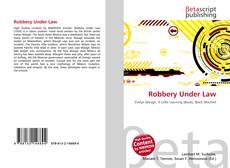 Buchcover von Robbery Under Law