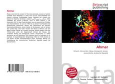 Couverture de Ahmar