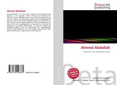 Ahmed Abdallah kitap kapağı