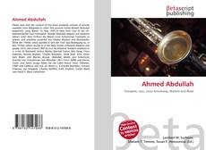 Couverture de Ahmed Abdullah