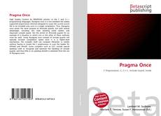 Couverture de Pragma Once