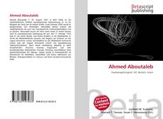 Copertina di Ahmed Aboutaleb