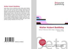 Couverture de Walter Hubert Baddeley