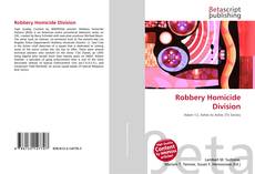 Buchcover von Robbery Homicide Division