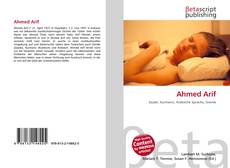 Buchcover von Ahmed Arif
