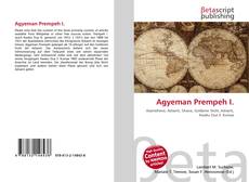 Copertina di Agyeman Prempeh I.