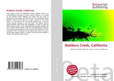 Buchcover von Robbers Creek, California