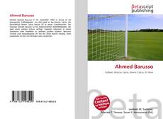 Couverture de Ahmed Barusso