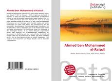 Buchcover von Ahmed ben Mohammed el-Raisuli