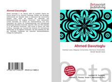 Buchcover von Ahmed Davutoglu