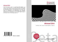 Copertina di Ahmed Dini