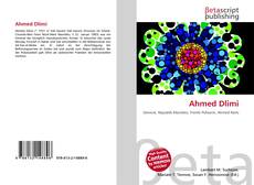 Buchcover von Ahmed Dlimi
