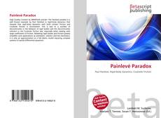 Couverture de Painlevé Paradox