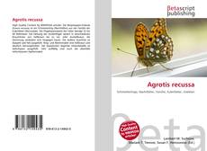 Couverture de Agrotis recussa