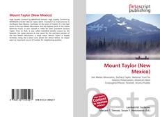 Copertina di Mount Taylor (New Mexico)