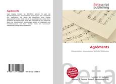 Couverture de Agréments