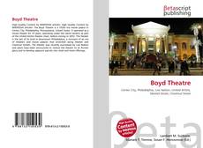 Couverture de Boyd Theatre