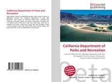 Couverture de California Department of Parks and Recreation