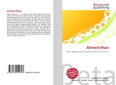 Couverture de Ahmed Khan