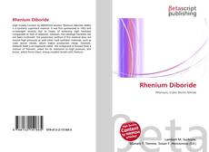 Buchcover von Rhenium Diboride
