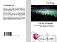 Buchcover von Yonkers Hoot Owls