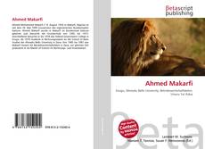 Copertina di Ahmed Makarfi