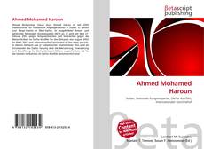 Buchcover von Ahmed Mohamed Haroun