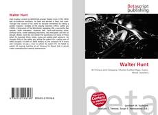 Buchcover von Walter Hunt
