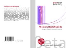 Buchcover von Rhenium Heptafluoride