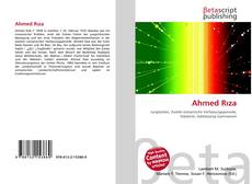 Copertina di Ahmed Rıza