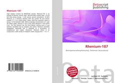 Copertina di Rhenium-187