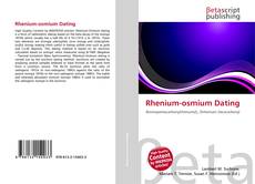 Copertina di Rhenium-osmium Dating