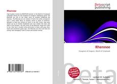 Buchcover von Rhennee