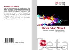 Buchcover von Ahmed Schah Massud