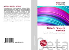 Buchcover von Robarts Research Institute