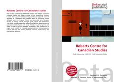 Buchcover von Robarts Centre for Canadian Studies