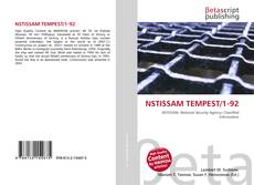 Buchcover von NSTISSAM TEMPEST/1-92