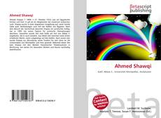 Buchcover von Ahmed Shawqi