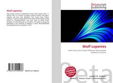 Capa do livro de Wolf Lepenies 