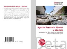 Couverture de Agustín Fernando Muñoz y Sánchez