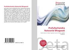 Couverture de Prafullachandra Natwarlal Bhagwati