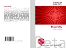 Buchcover von Rheometry