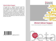 Buchcover von Ahmet Adnan Saygun