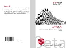 Buchcover von Ahmet Ak