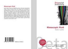 Couverture de Rheoscopic Fluid