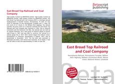 East Broad Top Railroad and Coal Company kitap kapağı