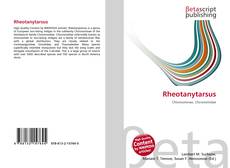 Copertina di Rheotanytarsus