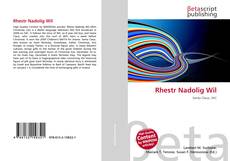 Capa do livro de Rhestr Nadolig Wil 