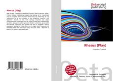 Buchcover von Rhesus (Play)