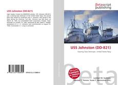 Capa do livro de USS Johnston (DD-821) 